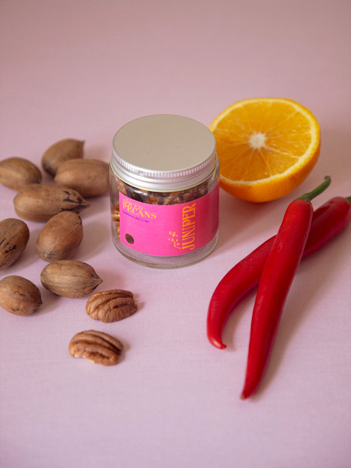 Kashmiri Chilli pecans